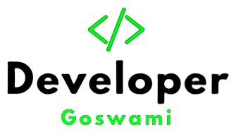 Developer goswami Logo